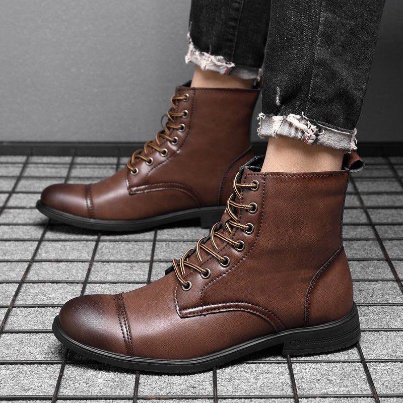 Claudius | Stiefeletten aus echtem Leder - Sopheria