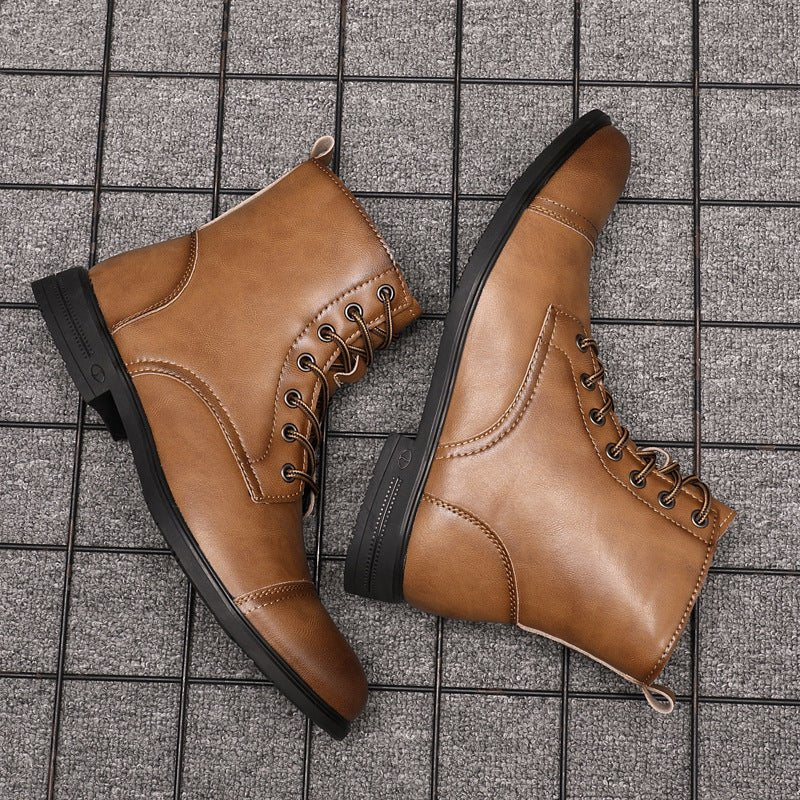 Claudius | Stiefeletten aus echtem Leder - Sopheria