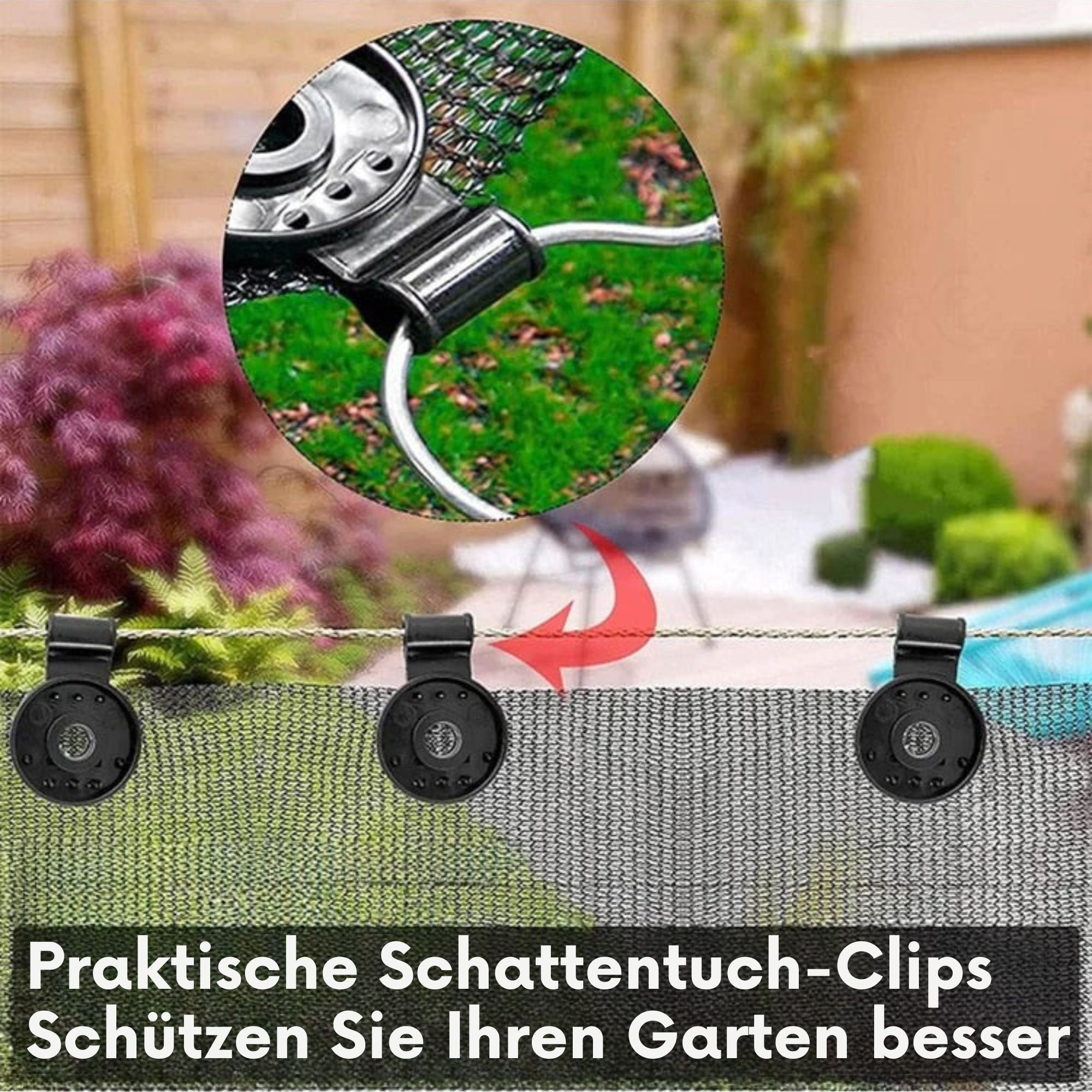 ClipKraft™ / Robuste Clips Zum Befestigen Von Netzen (x20) - Sopheria