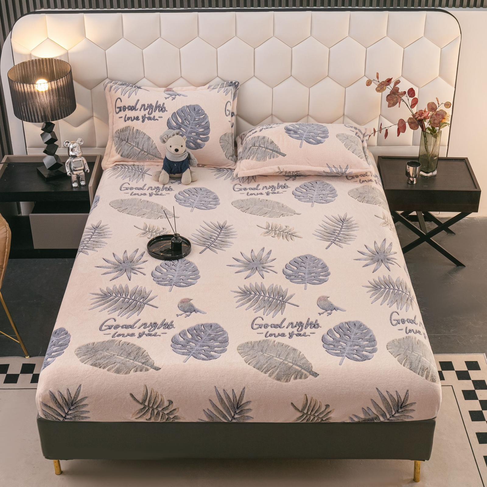 Cocolino-Bezug 1 mit Gummizug + 2 Kissenbezüge, Doppelbett - Sopheria