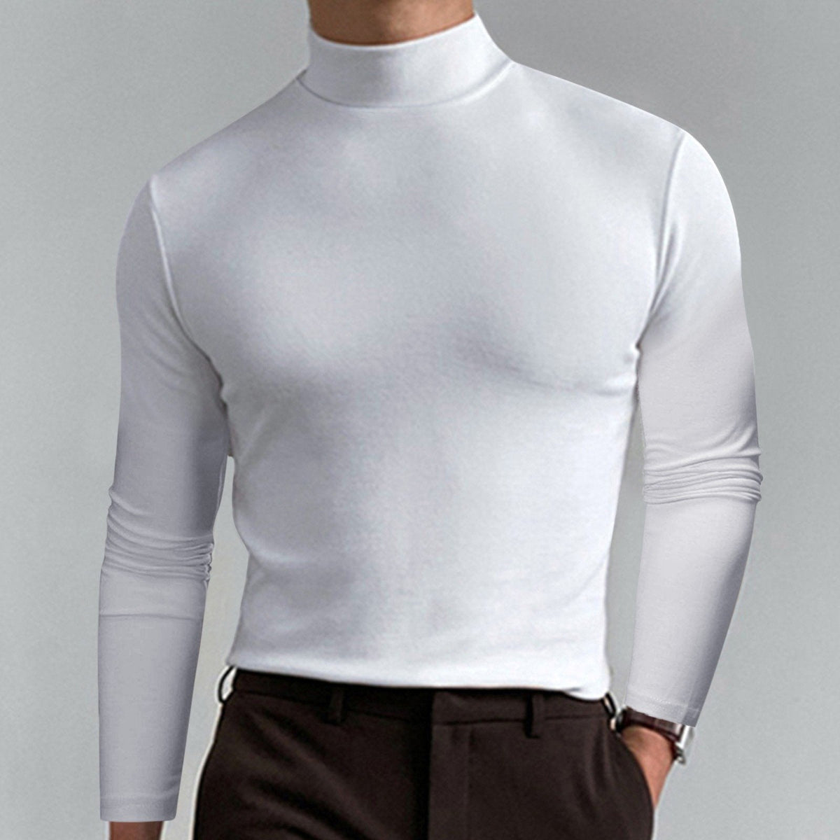 Contourix - Körperbetontes Herren Longsleeve für stilvolle Looks [50% RABATT] - Sopheria