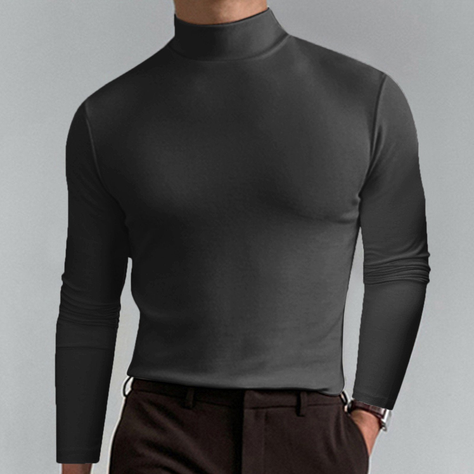 Contourix - Körperbetontes Herren Longsleeve für stilvolle Looks [50% RABATT] - Sopheria