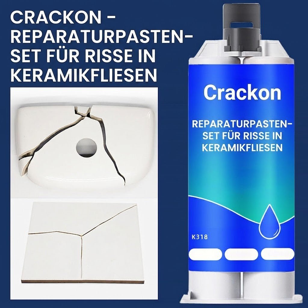 Crackon - Reparaturpasten-Set für Risse in Keramikfliesen - Sopheria