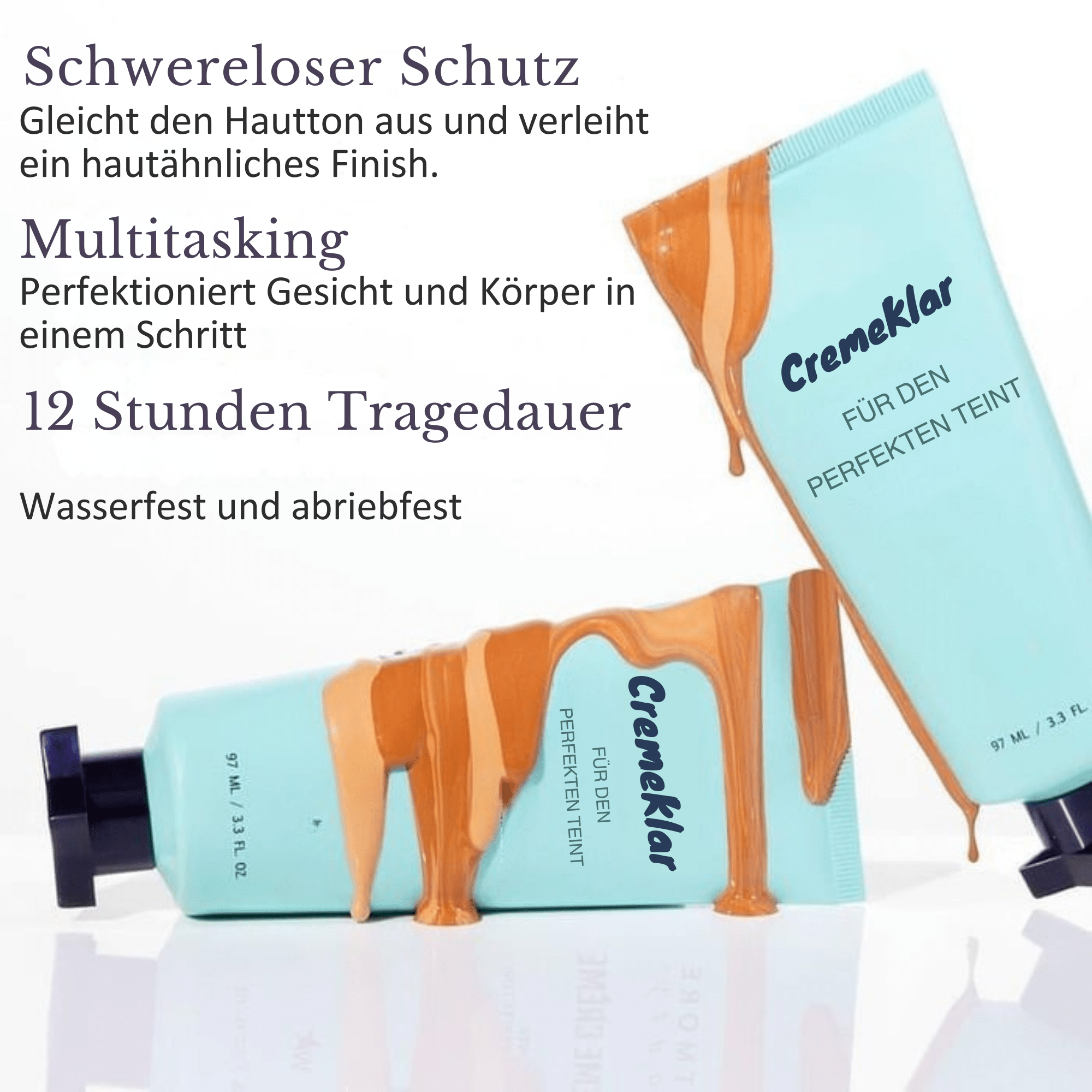CremeKlar™ / Feuchtigkeitsspendender Concealer mit natürlichem Deckkraft-Finish - Sopheria