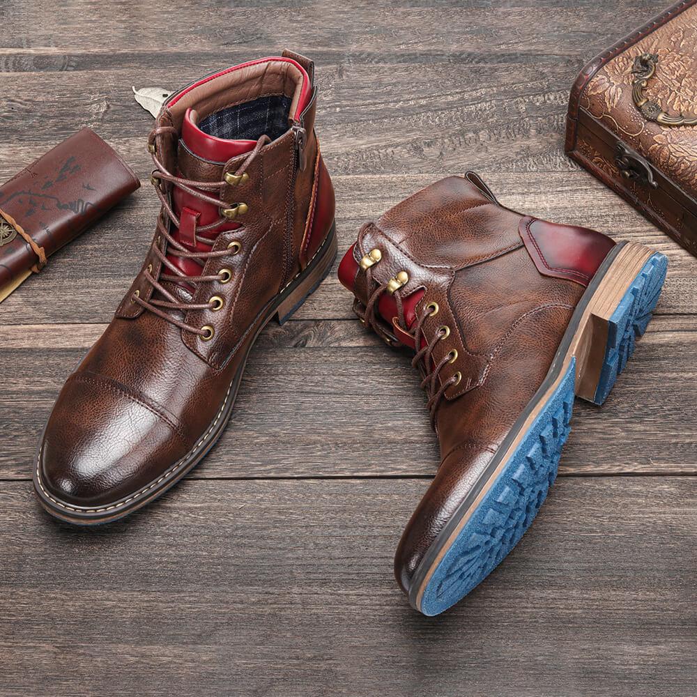 Dawson | Oxford-Stiefel aus Leder - Sopheria