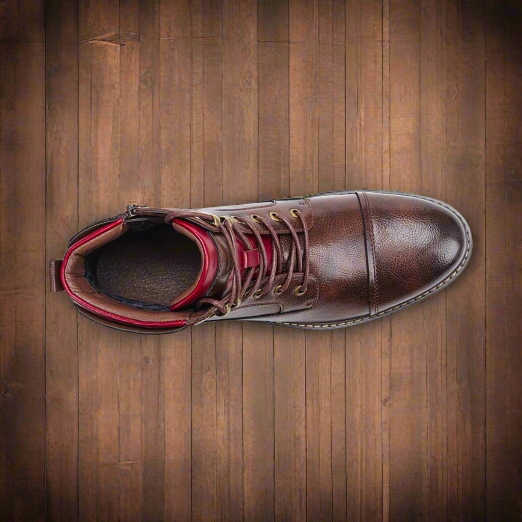 Dawson | Oxford-Stiefel aus Leder - Sopheria