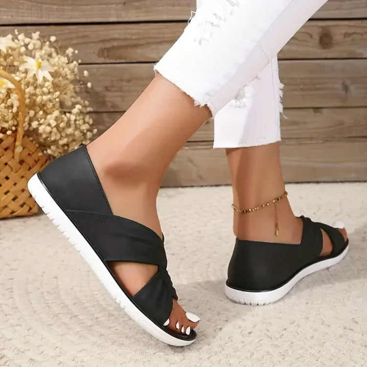 Gabriele / Bowtie Slide Sandalen