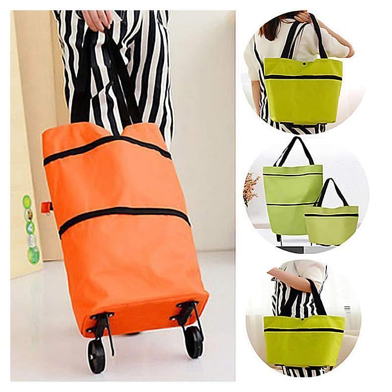 FlexTasche – Faltbare Einkaufstasche mit Rollen
