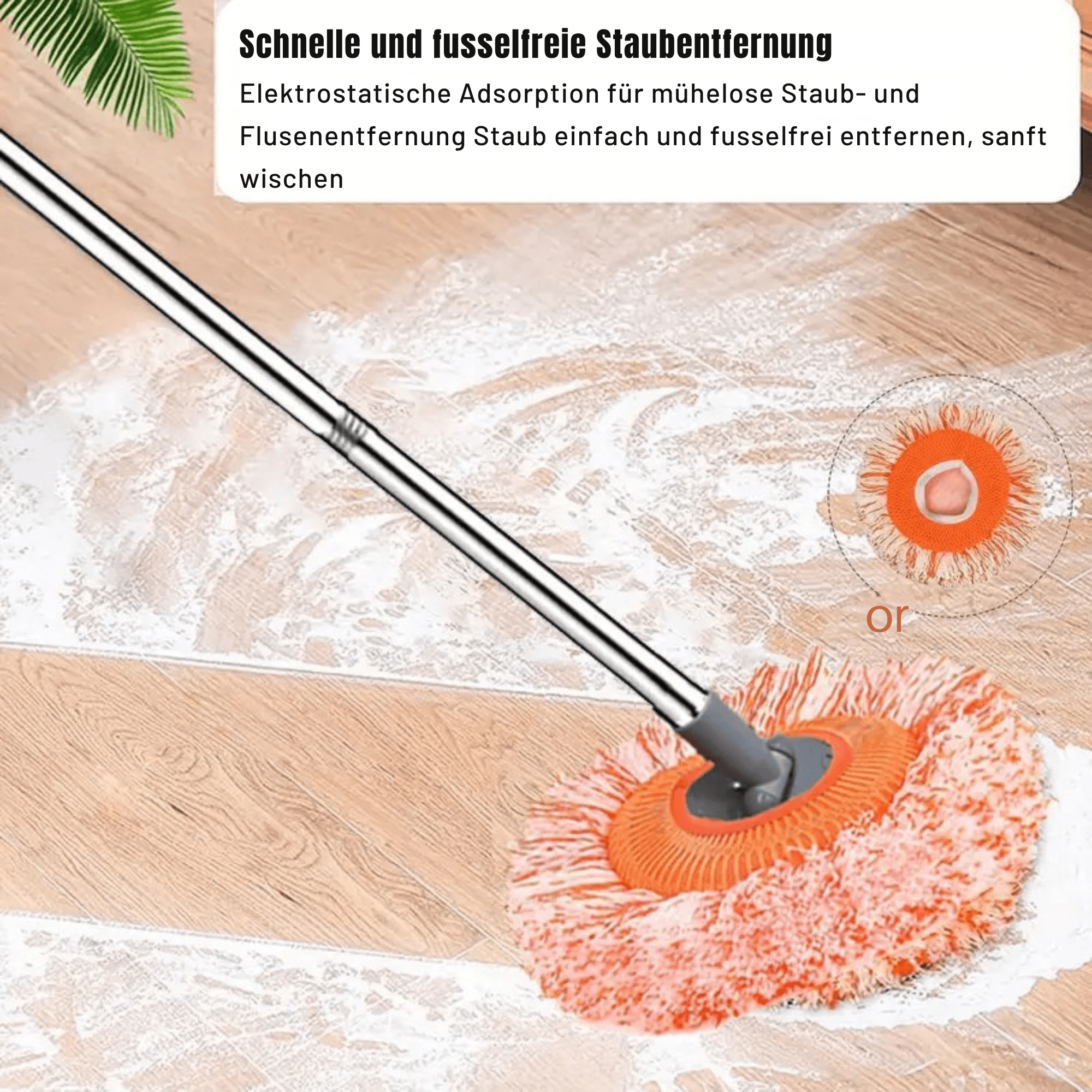 DehnDuster™ / Der Mopp, der dort reinigt, wo andere versagen - Sopheria