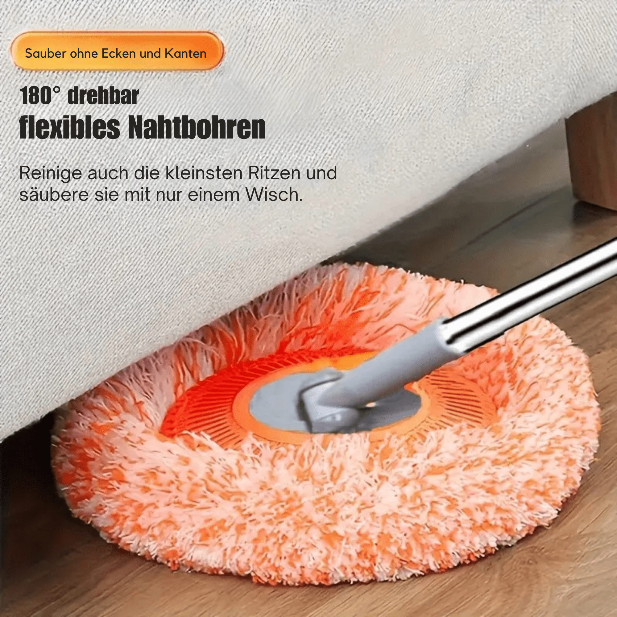 DehnDuster™ / Der Mopp, der dort reinigt, wo andere versagen - Sopheria