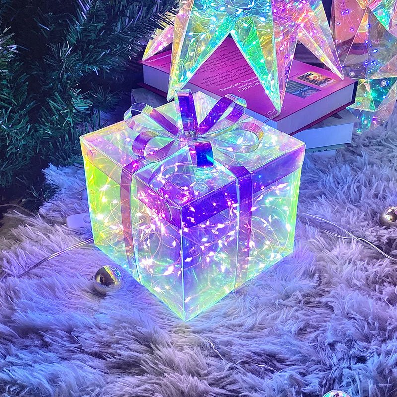 DekoDazzle™ / Holografische Weihnachtsfigur (Standard) für drinnen und draußen mit Fernbedienung - Sopheria