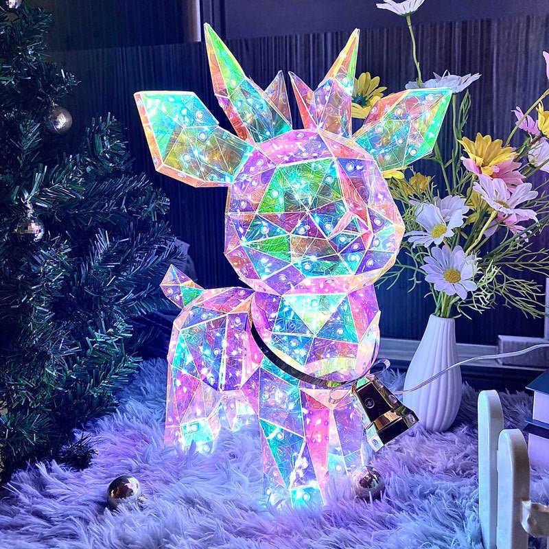 DekoDazzle™ / Holografische Weihnachtsfigur (Standard) für drinnen und draußen mit Fernbedienung - Sopheria