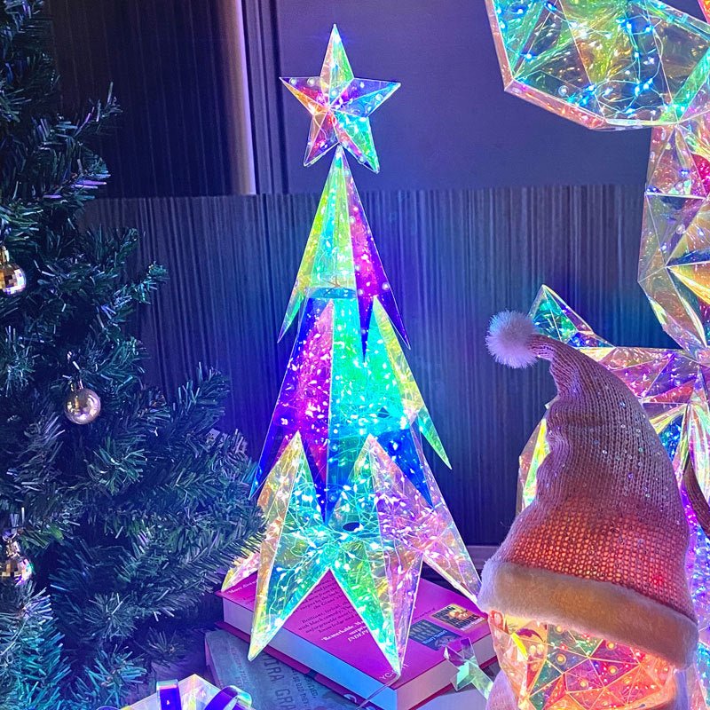 DekoDazzle™ / Holografische Weihnachtsfigur (Standard) für drinnen und draußen mit Fernbedienung - Sopheria