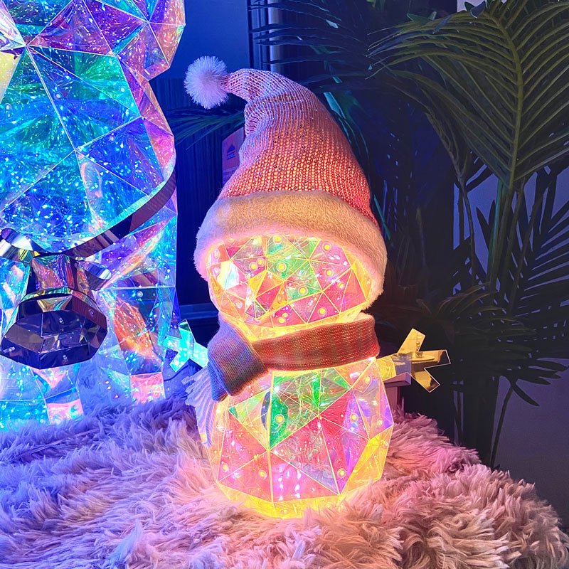 DekoDazzle™ / Holografische Weihnachtsfigur (Standard) für drinnen und draußen mit Fernbedienung - Sopheria