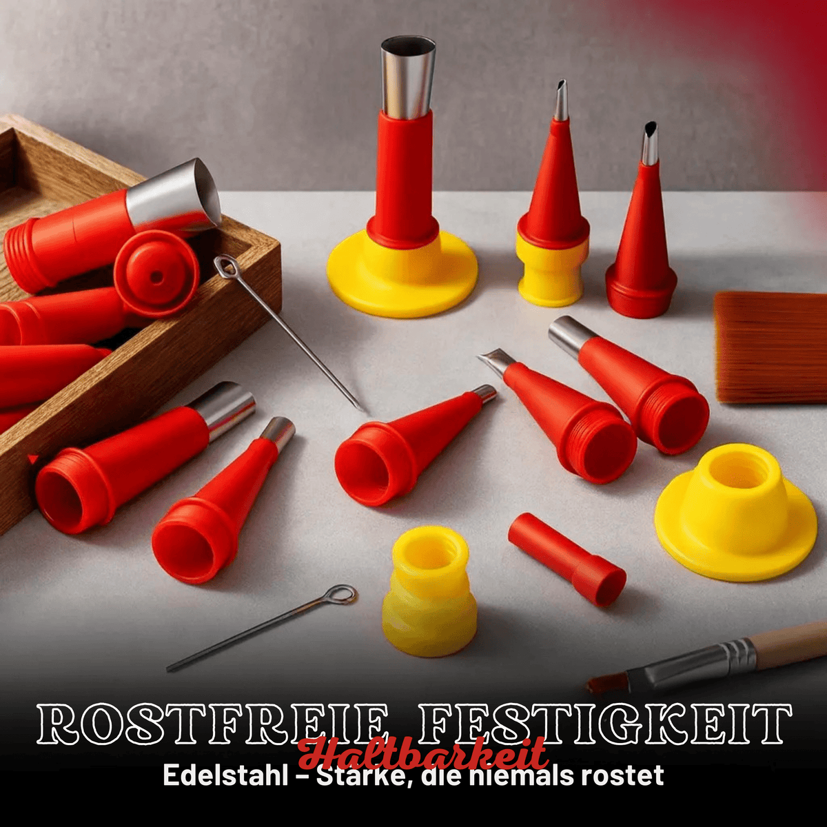 DichtDüsen™ / Mehrspitzen-Applikatorset für ein gleichmäßigeres Versiegeln - Sopheria