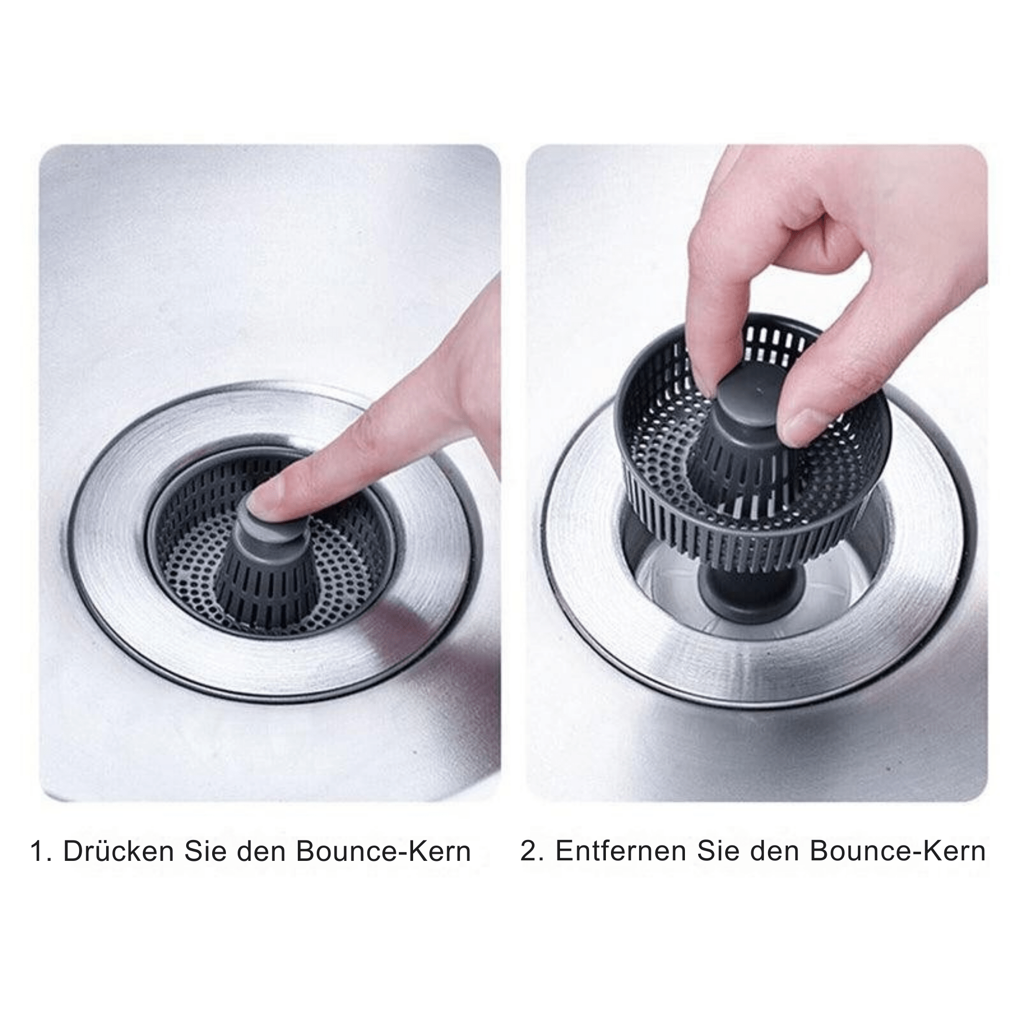 DichtDuo™ / Ablassstopfen Und Geruchsfilter Für Küchenspülen - Sopheria