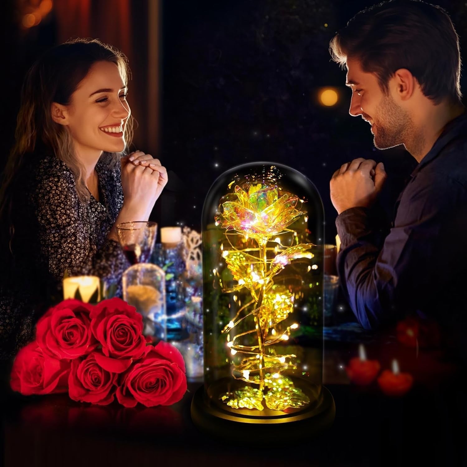 Die ewige Rose - ein Geschenk, das immer leuchtet - Sopheria