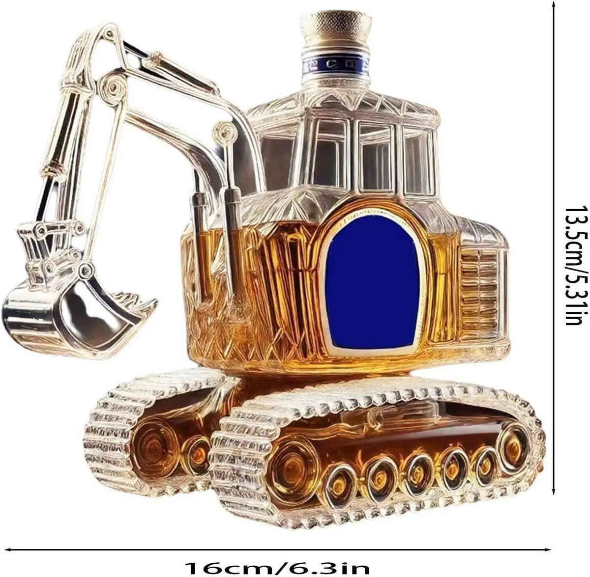 DiggerDram™ / Baggerförmige Whiskeyflasche - Sopheria