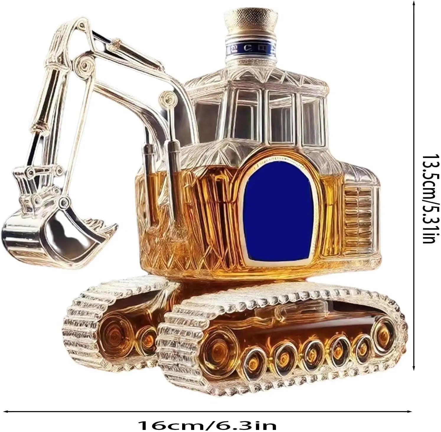 DiggerDram™ / Baggerförmige Whiskeyflasche - Sopheria