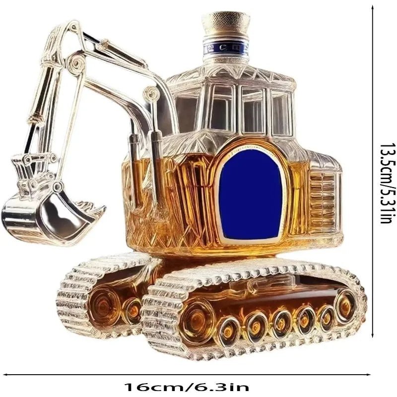 DiggerDram™ / Baggerförmige Whiskeyflasche - Sopheria