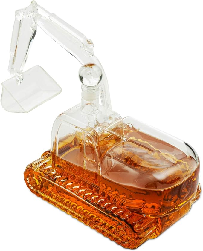 DiggerDram™ / Baggerförmige Whiskeyflasche - Sopheria