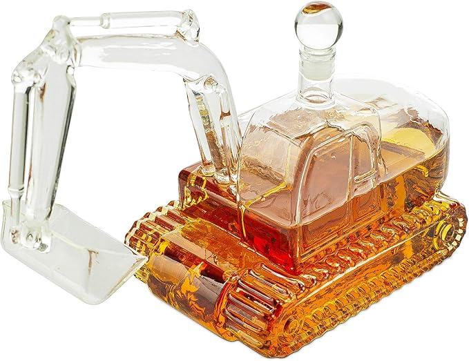 DiggerDram™ / Baggerförmige Whiskeyflasche - Sopheria