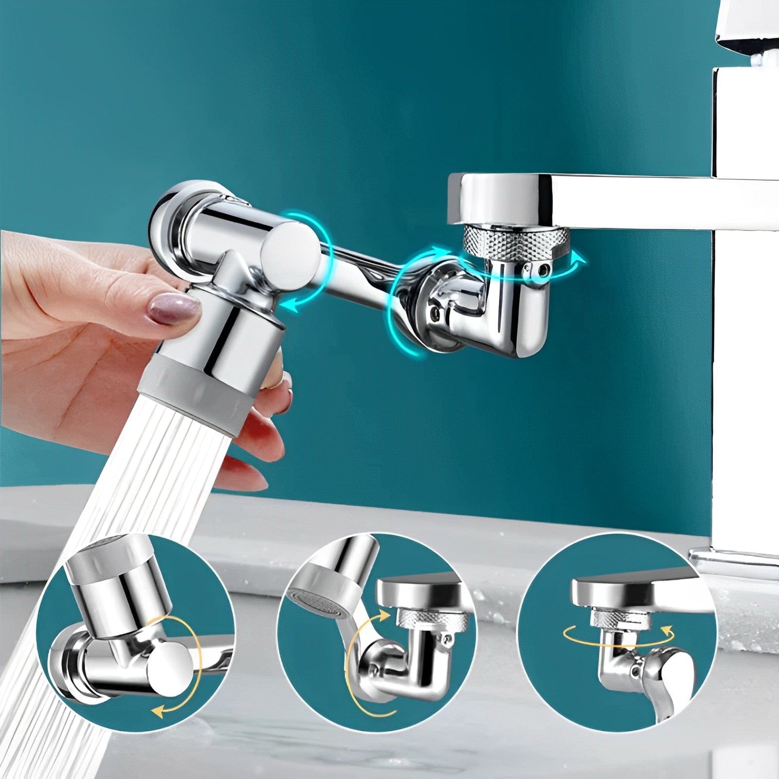 DrehDüse™ / Drehbare Wasserhahnverlängerung Für Mühelose Reinigung - Sopheria