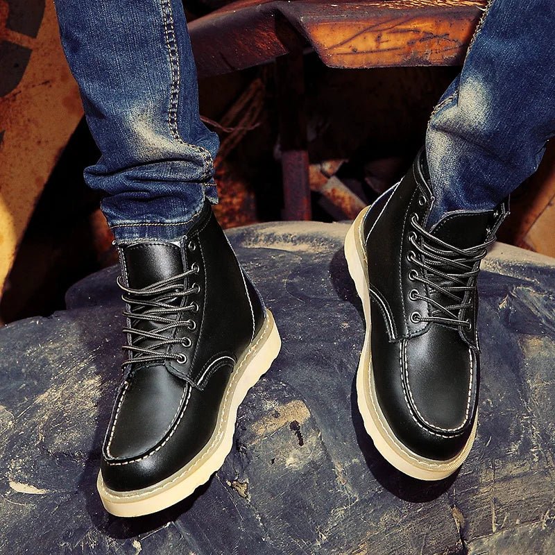 Dustin | Stiefeletten aus Leder - Sopheria