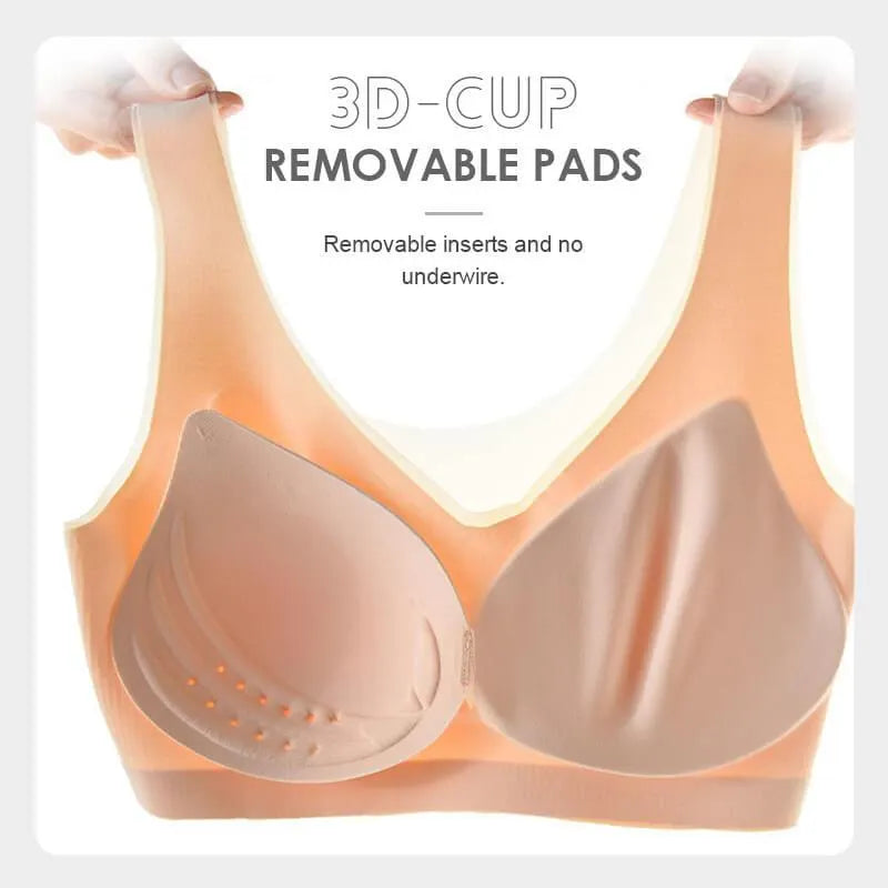 Ultra-thin Ice Silk Seamless Bra