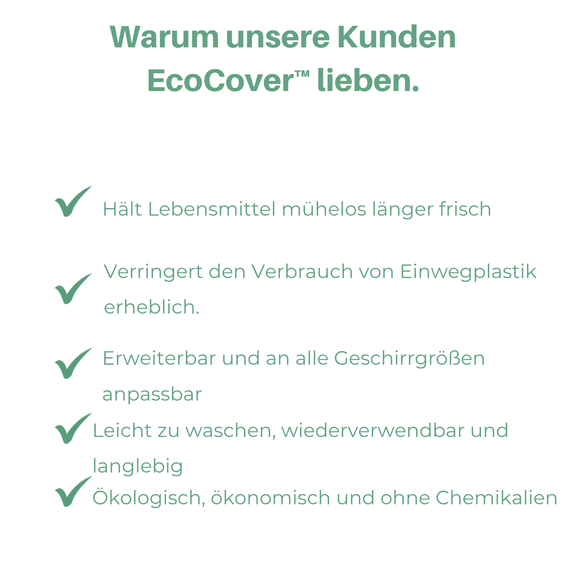 EcoCover™ / Wiederverwendbare Lebensmitteldeckel - Sopheria