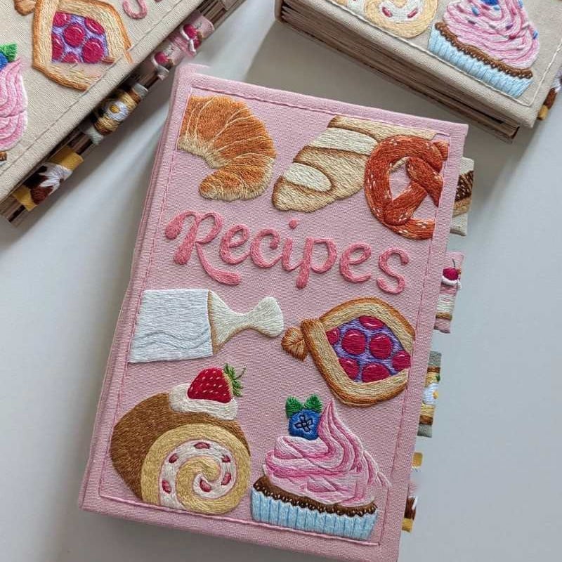 KochKunst™ / Handgemachtes Rezepttagebuch Für Geschmackvolle Erinnerungen