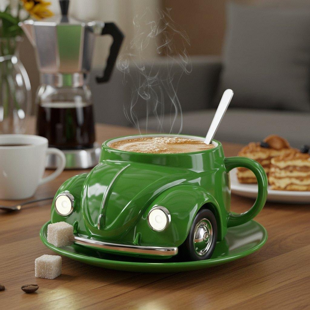 KäferKaffee™ / Kaffeetasse aus Keramik