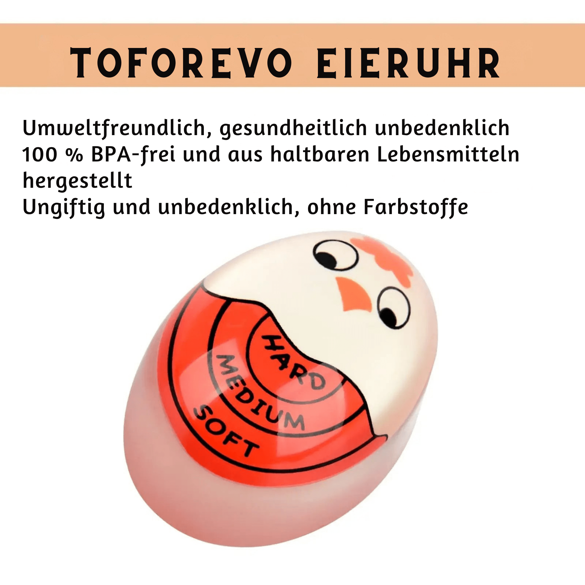 EiMeister™ / Eieruhren mit Farbwechsel (2+1 & 3+2 GRATIS) - Sopheria