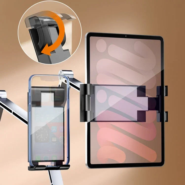 50% RABATT | ErgoMount / Stabiler Aluminium-Tablet- und Handy-Halter für ergonomisches
