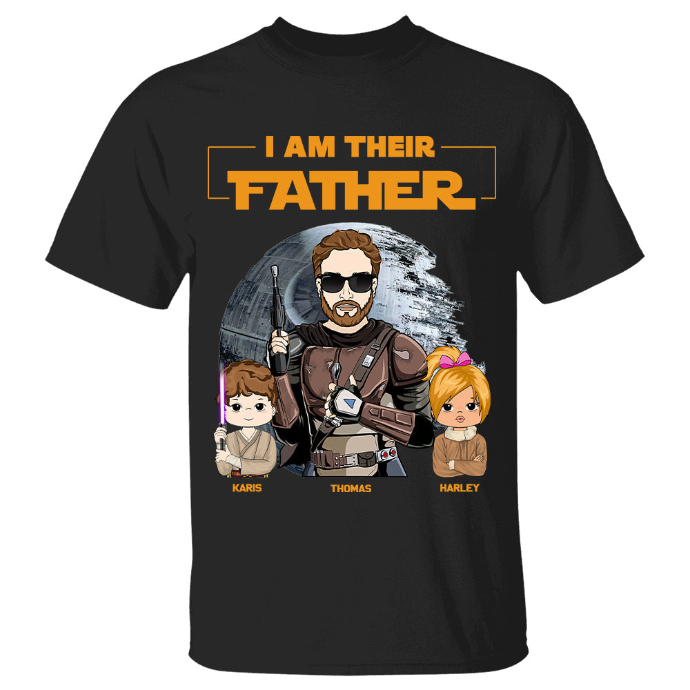 Ich bin ihr Vater Custom Shirt für Papa - Vatertagsgeschenk