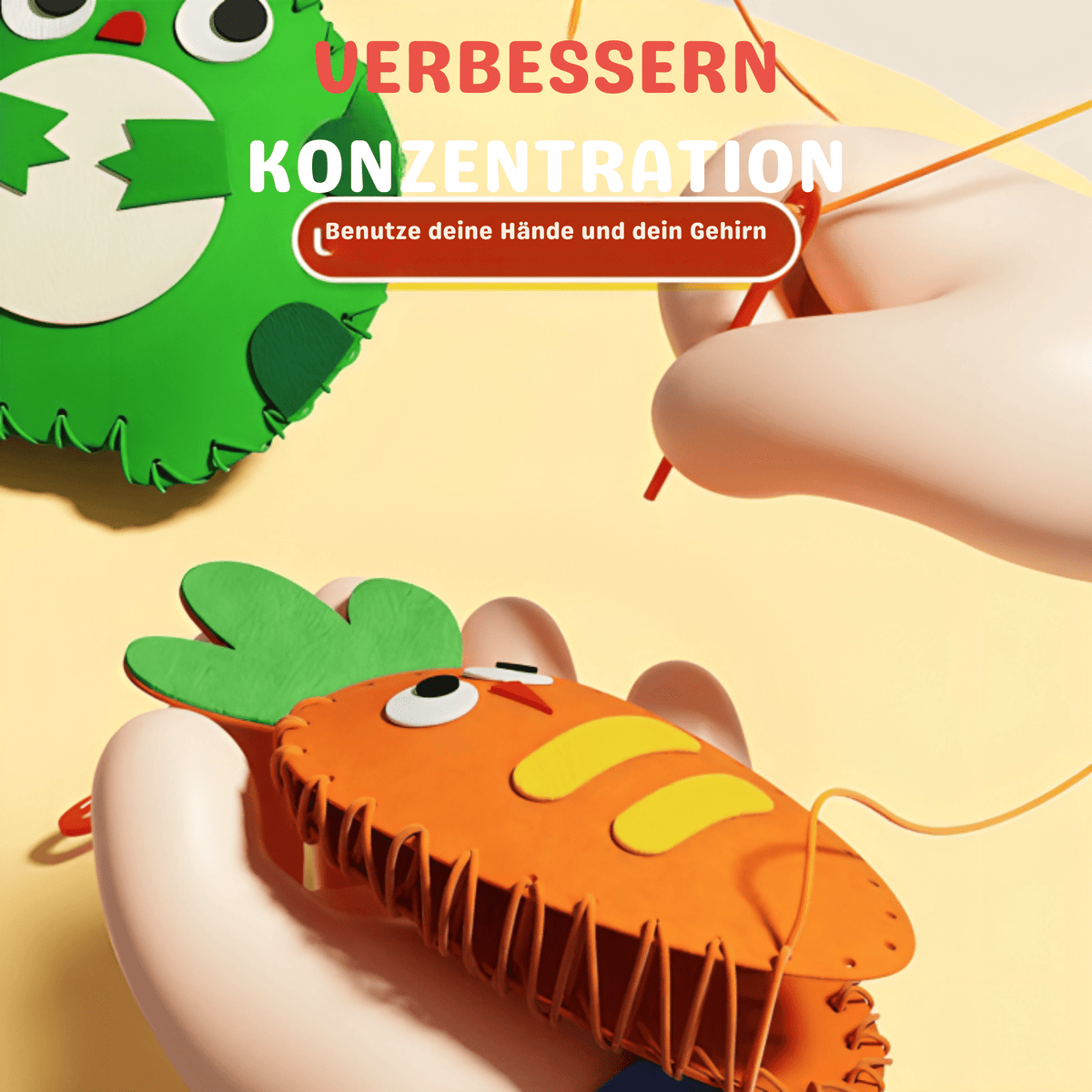 FadenFreund™ / Einfaches DIY-Nähset Für Kinder - Sopheria