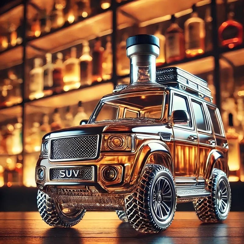 FahrerFlasche™ / Whiskeyflasche im Retro-Auto-Design - Sopheria