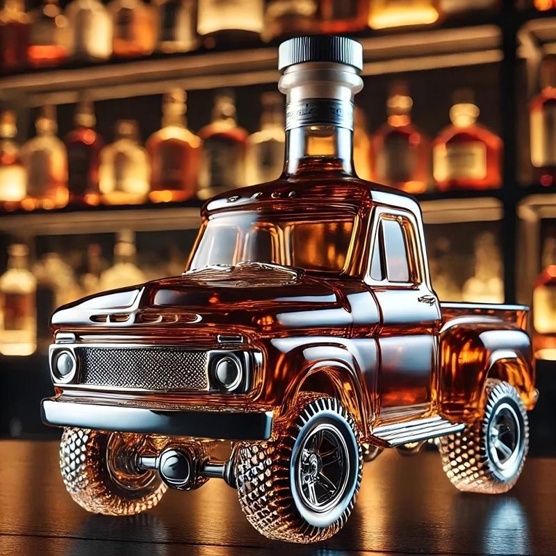 FahrerFlasche™ / Whiskeyflasche im Retro-Auto-Design - Sopheria