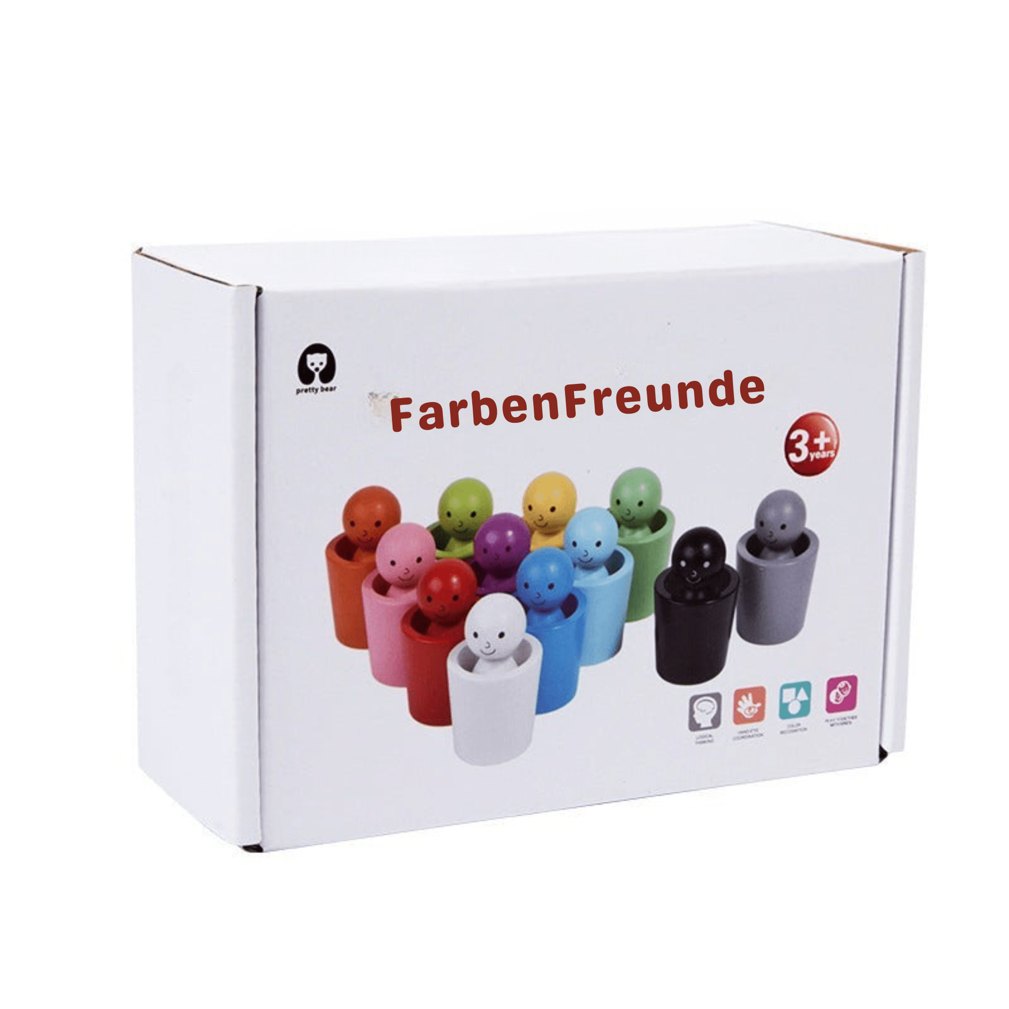 FarbenFreunde™ / Becherstapel- Und Farbsortierspiel - Sopheria
