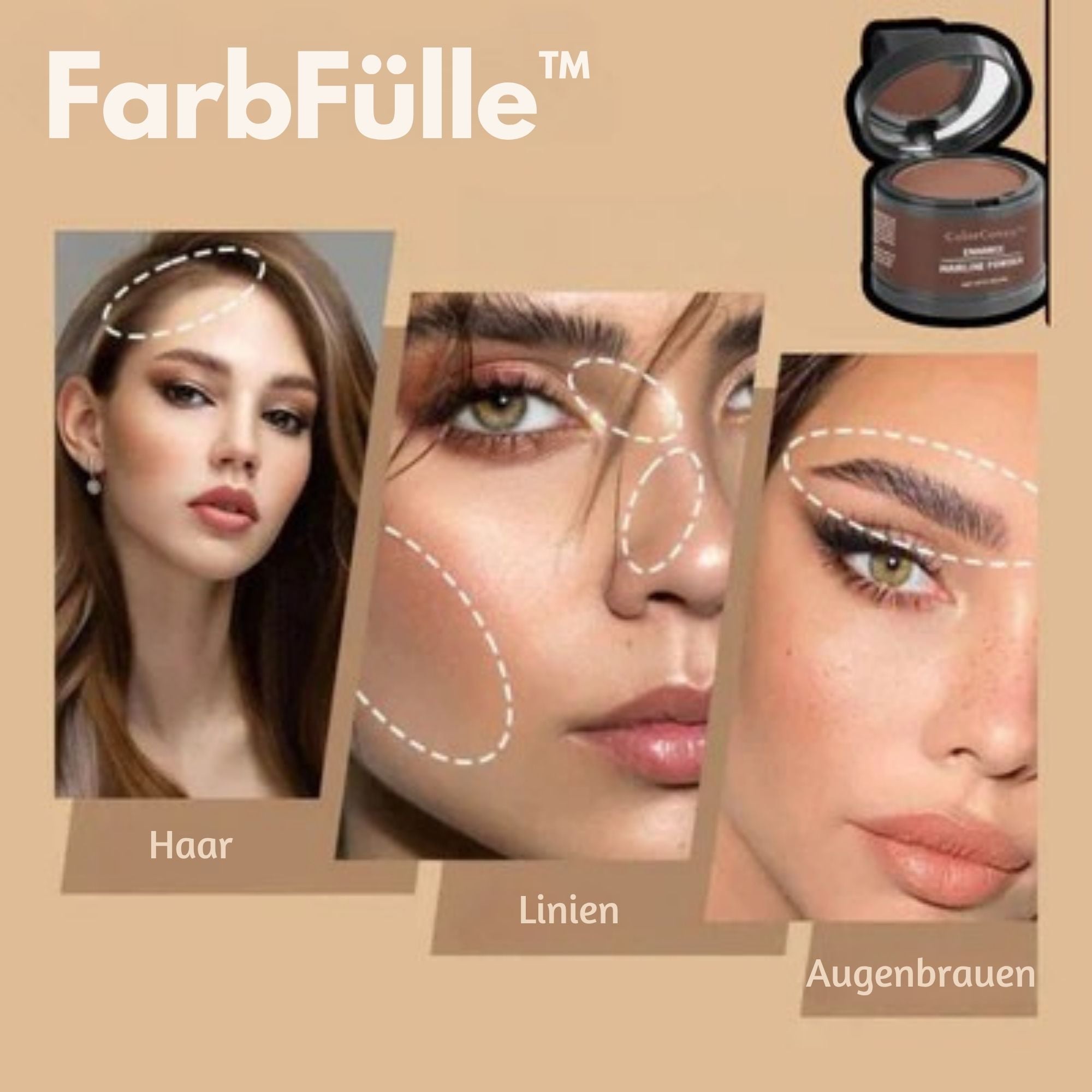 FarbFülle™ / Haarfarb-Puder (1+1 GRATIS) - Sopheria