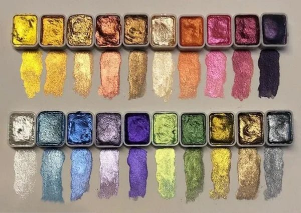 FarbFunkel™ / Künstlerische Mineral Aquarellpigmente - Sopheria