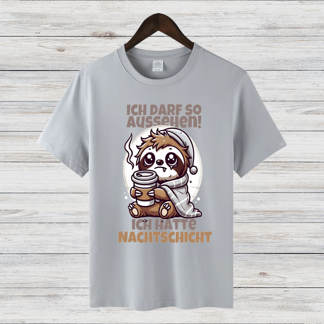 Faules Faultier | Lustiges Nachtshirt | Humorvolles Winterdesign | Statement Shirt für Frauen - Sopheria