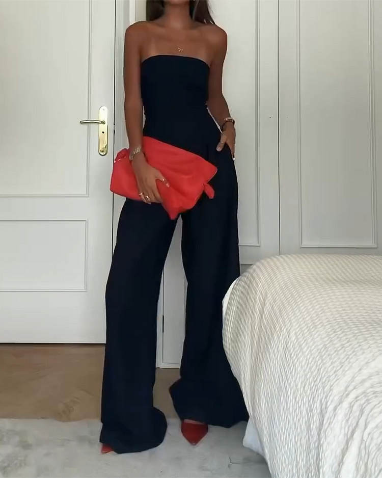 Elsa™ | Eleganter trägerloser Overall