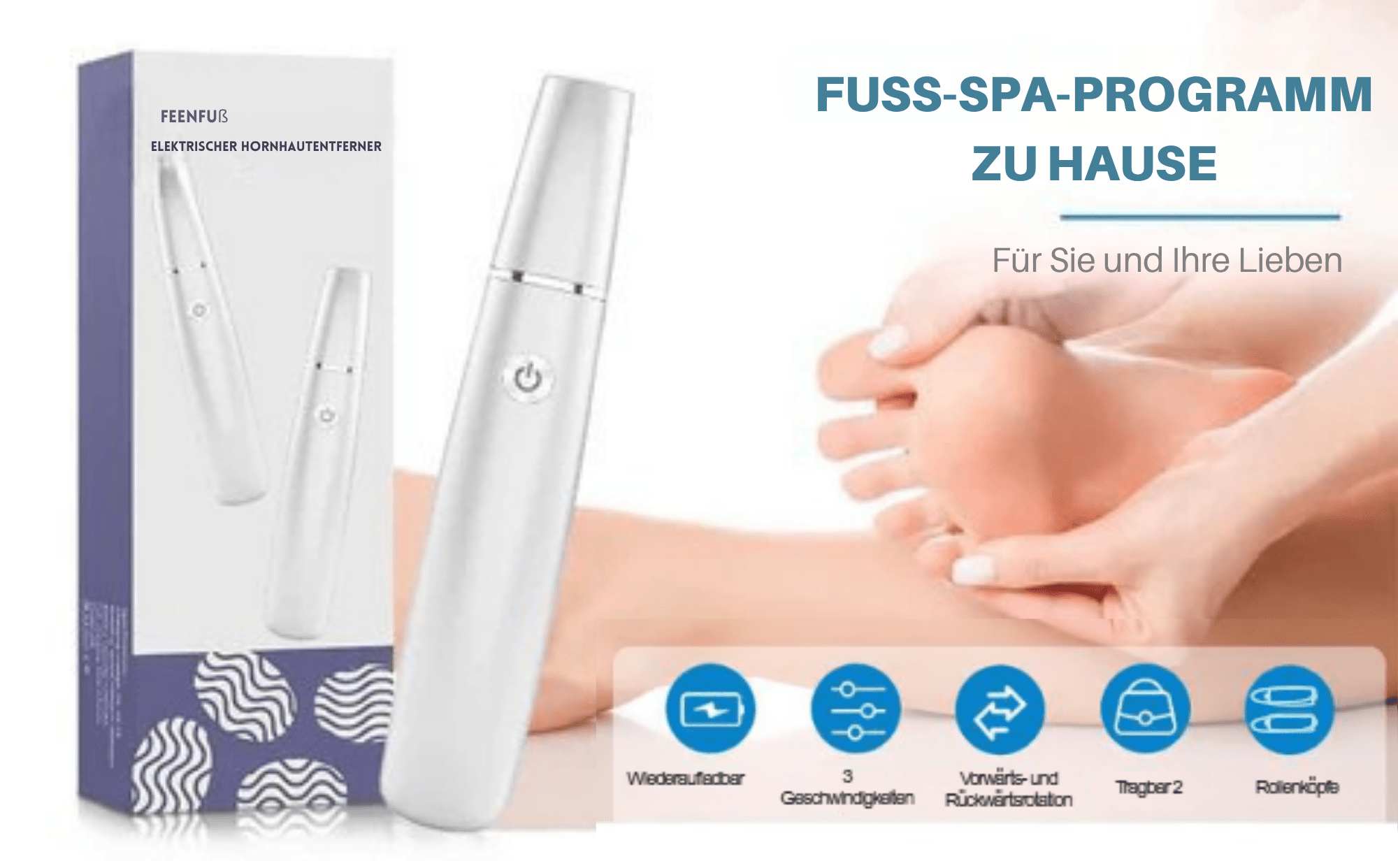 FeenFuß™ / Elektrischer Hornhautentferner - Sopheria