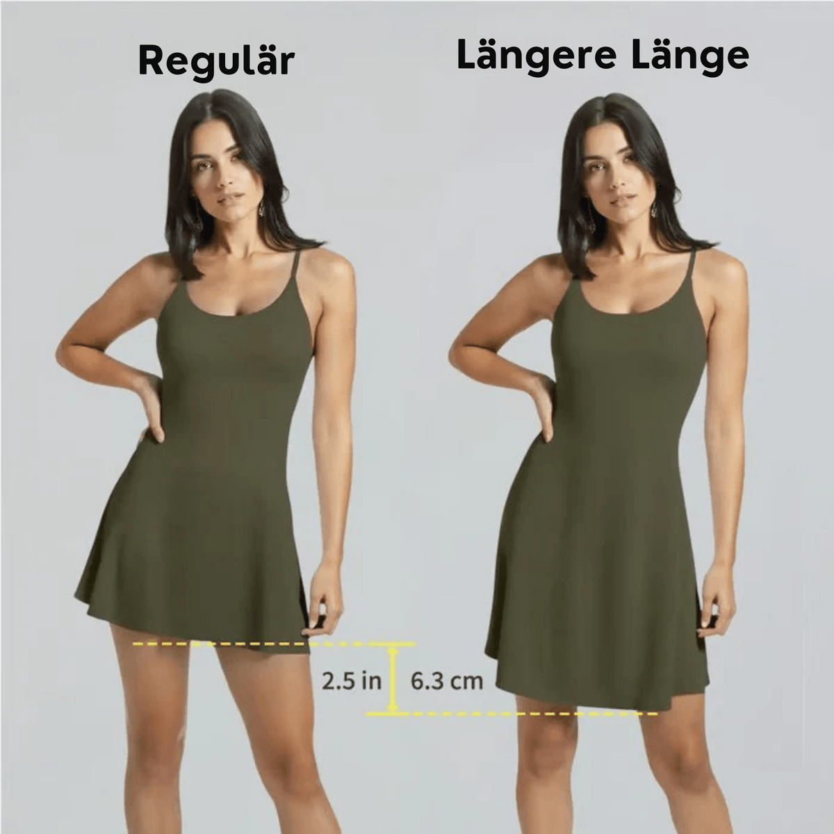 FitFinesse™ / Rückenfreies Fitnesskleid für mühelosen Stil und optimalen Halt - Sopheria