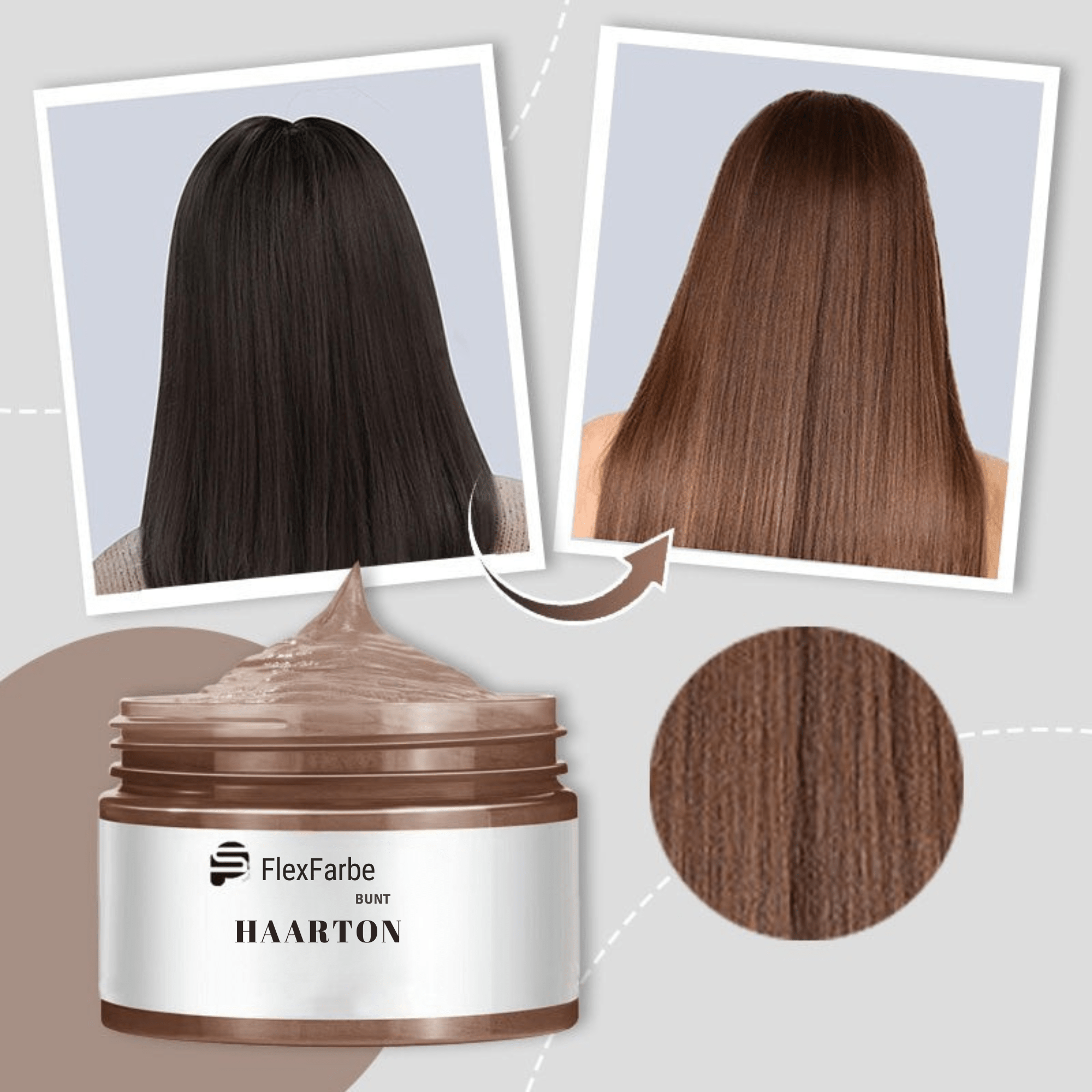 FlexFarbe™ / Temporäres Haarfärbewachs - Sopheria