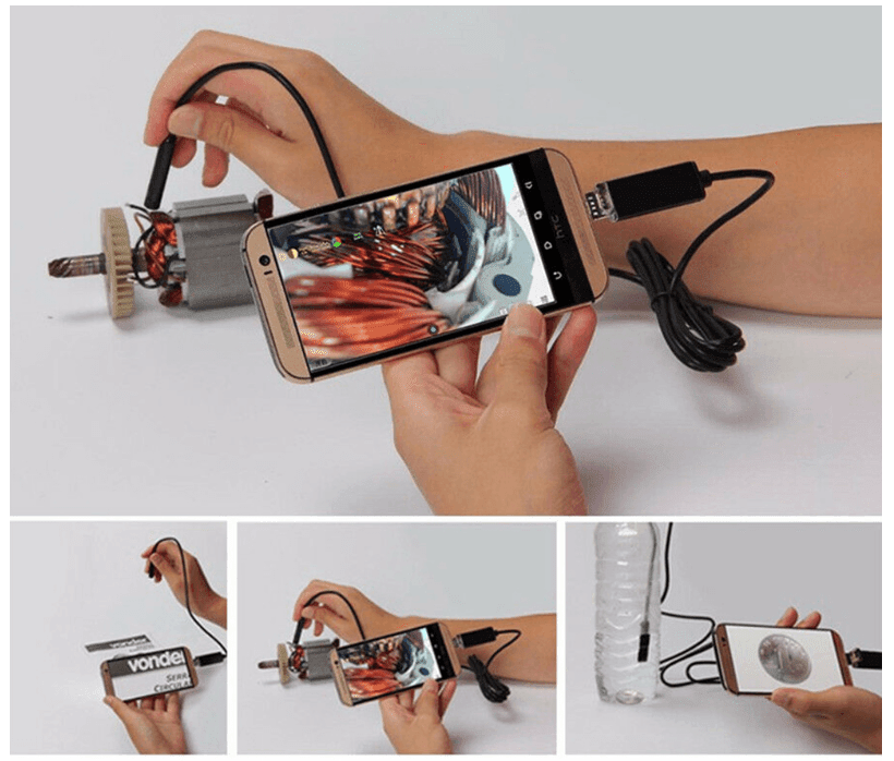 FlexFokus™ / LED-Endoskopkamera für Mobiltelefone - Sopheria