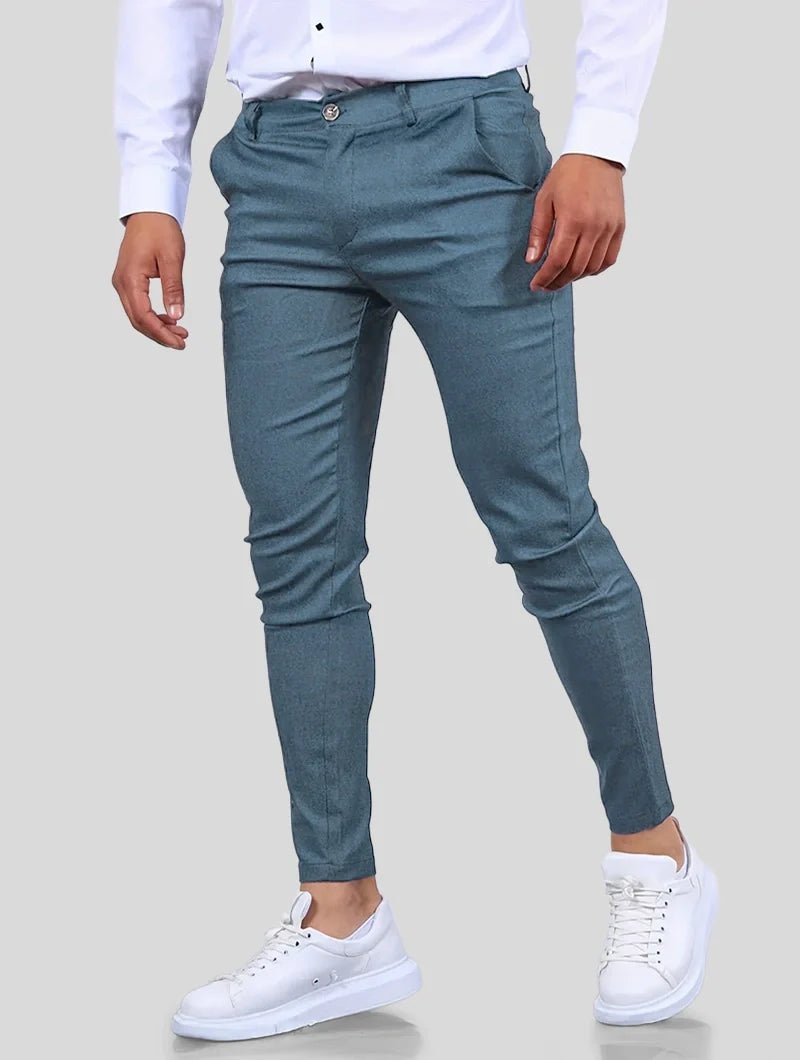 Flexform – Slim-Fit Stretchhose in Blau mit 4-Wege-Stretch für maximale Beweglichkeit - Sopheria