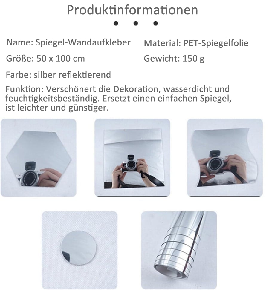 FlexiGlanz™ | Bruchsicherer Premium-Spiegel - Sopheria