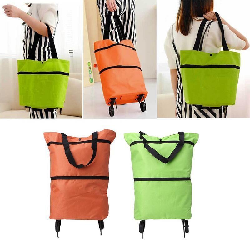 FlexTasche – Faltbare Einkaufstasche mit Rollen - Sopheria
